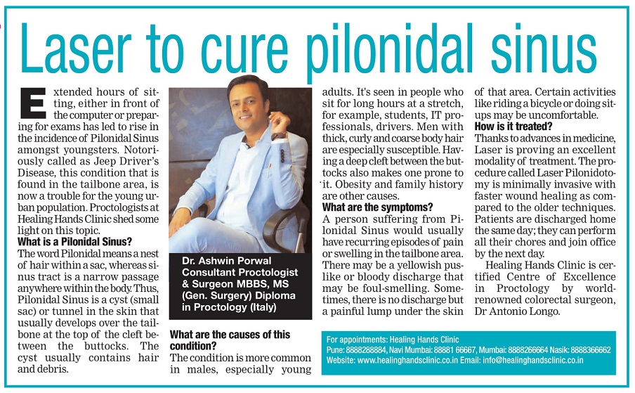 Laser Cure Pilonidal Sinus