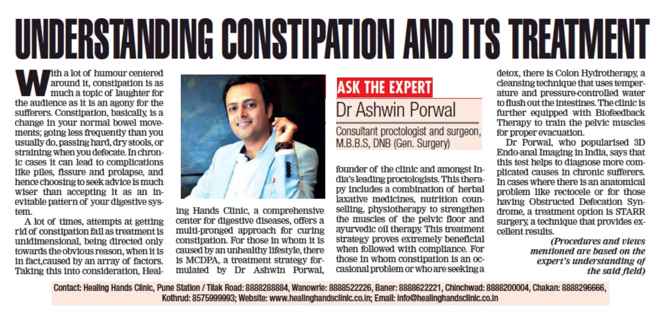 Constipation and It's Treatment